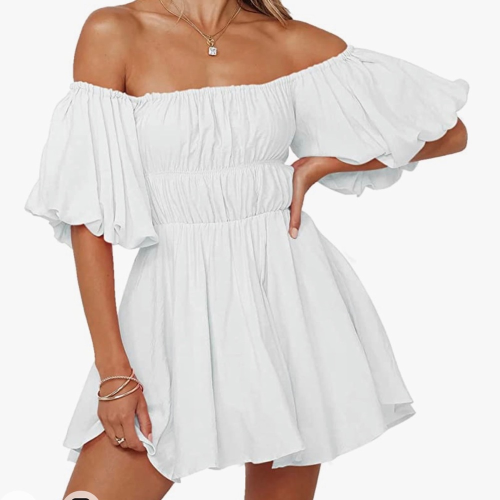 NWOT white dress